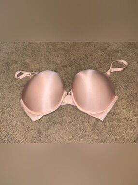 Unbranded Pink Smooth T-Shirt Bra with Light Padding